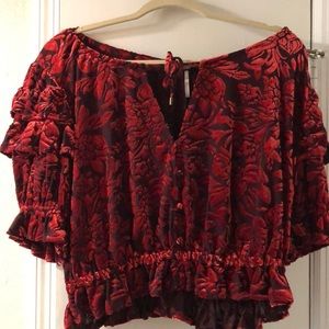 Free People burnout top